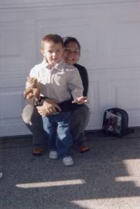 1st Day of School with Mom